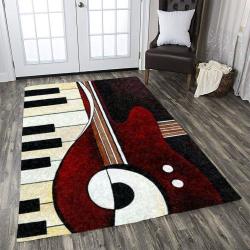 Music Rug Rcdd81F16337 Area Rug Living Room Carpet Rug Regtangle Carpet Floor Decor Home Decor