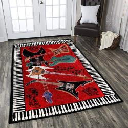 Music Rug Rcdd81F23605 Area Rug Living Room Carpet Rug Regtangle Carpet Floor Decor Home Decor