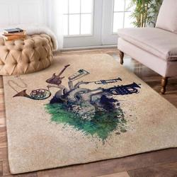 Music Rug Rcdd81F36727 Area Rug Living Room Carpet Rug Regtangle Carpet Floor Decor Home Decor