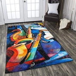 Music Rug Rcdd81F40022 Area Rug Living Room Carpet Rug Regtangle Carpet Floor Decor Home Decor