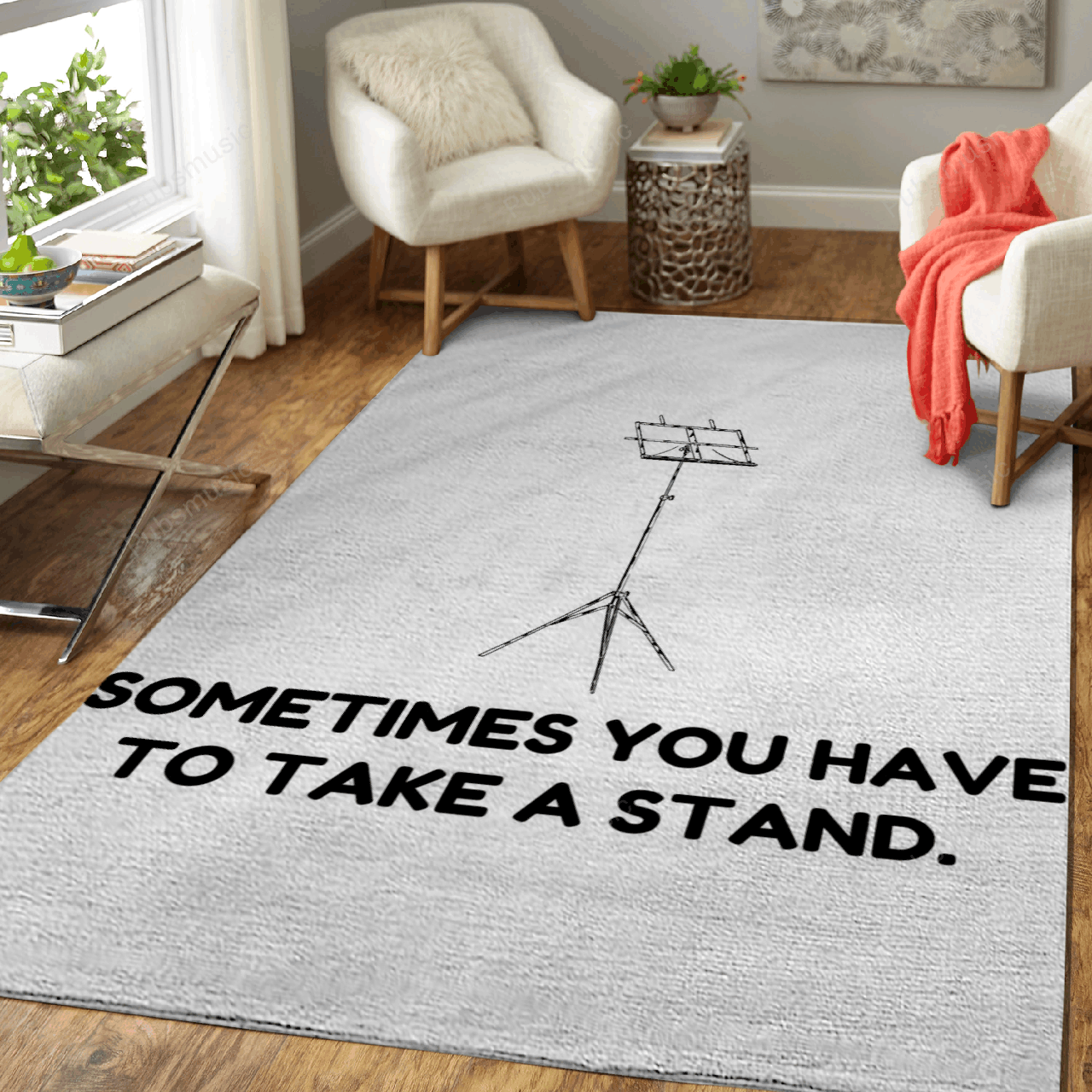 Music Stand Music Art For Fans Area Rug Living Room Carpet Rug Regtangle Carpet Floor Decor Home Decor