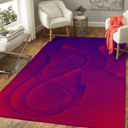 Music To Your Eyes Neon Art For Fans Area Rug Living Room Carpet Rug Regtangle Carpet Floor Decor Home Decor