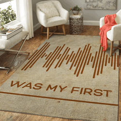 Music Was My First Love 2 Music Art For Fans Area Rug Living Room Carpet Rug Regtangle Carpet Floor Decor Home Decor