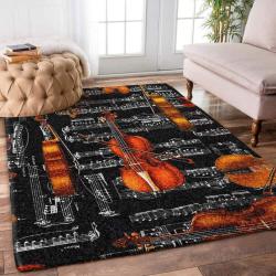 Musical Instrument Rug Rcdd81F20408 Area Rug Living Room Carpet Rug Regtangle Carpet Floor Decor Home Decor