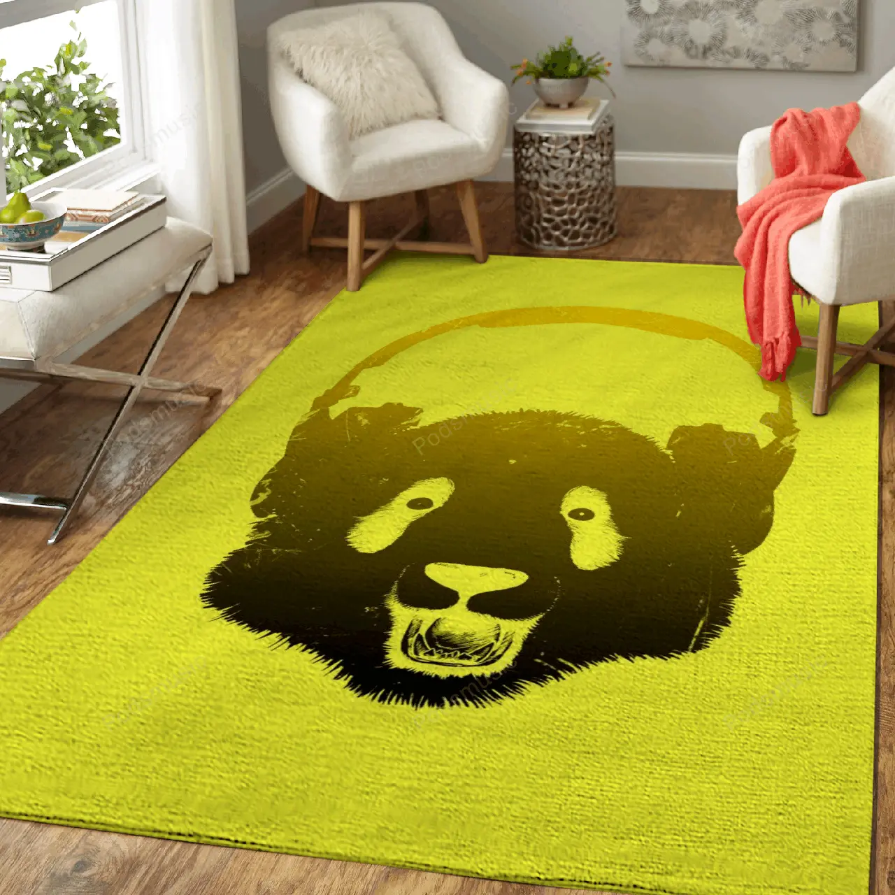 Musicpanda Music Art For Fans Area Rug Living Room Carpet Rug Regtangle Carpet Floor Decor Home Decor