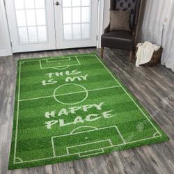 My Happy Place Soccer Field Dhcdhc Kl2409 Rug Living Room Rug Home Decor