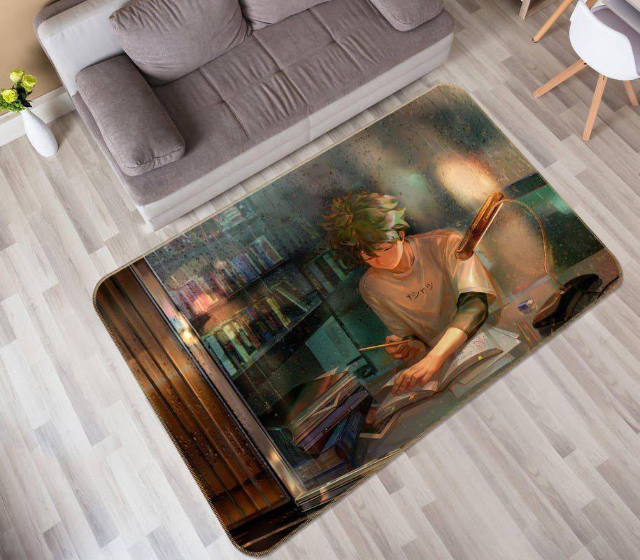 My Hero Academia Anime 24 Area Rug Living Room And Bed Room Rug Rug Regtangle Carpet Floor Decor Home Decor