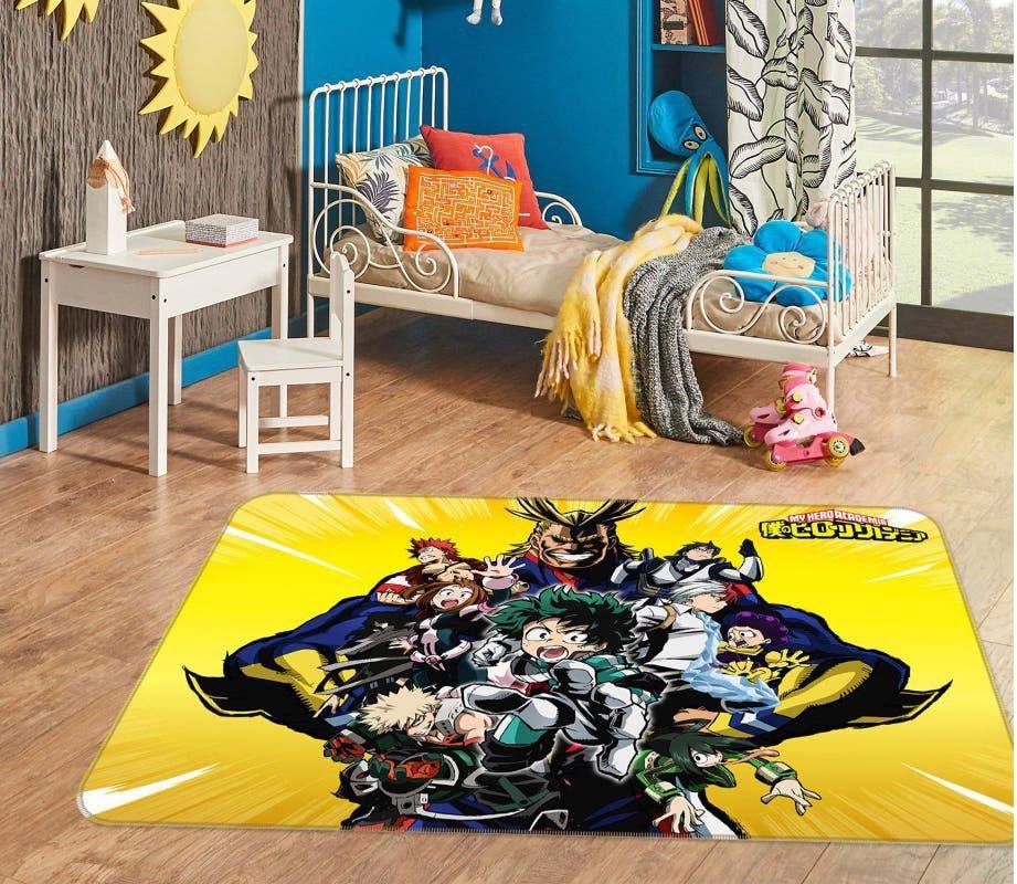 My Hero Academia Anime 42 Area Rug Living Room And Bed Room Rug Rug Regtangle Carpet Floor Decor Home Decor
