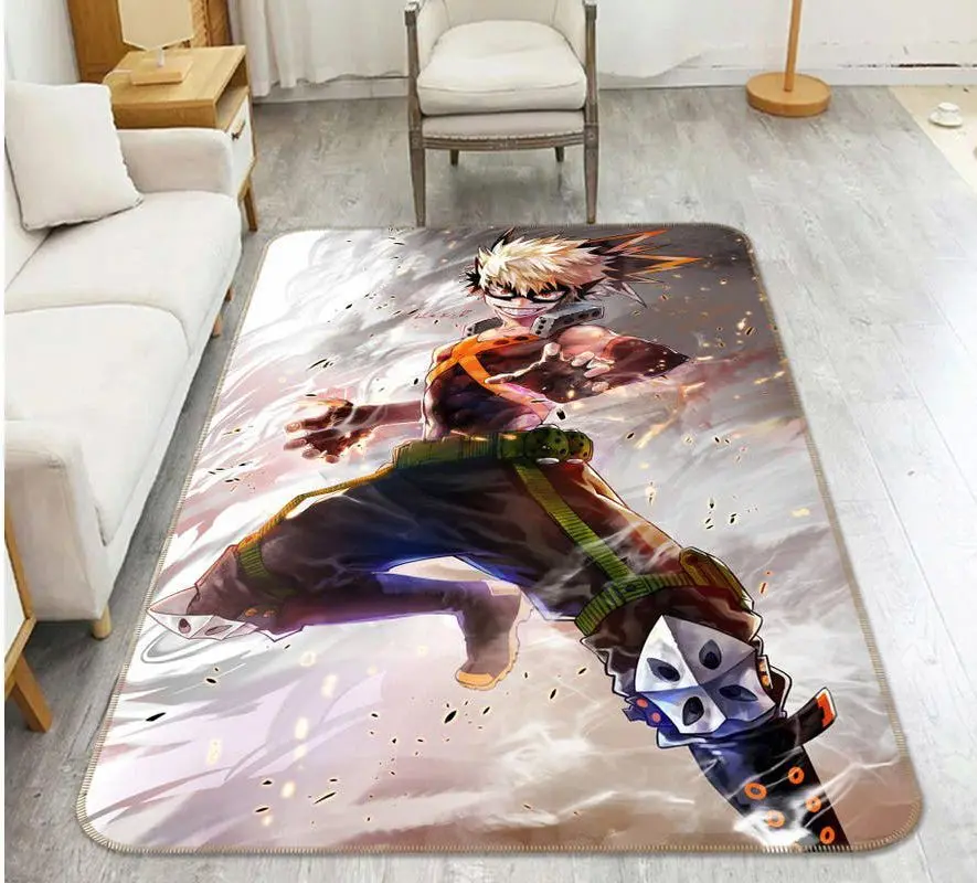 My Hero Academia Anime 45 Area Rug Living Room And Bed Room Rug Rug Regtangle Carpet Floor Decor Home Decor