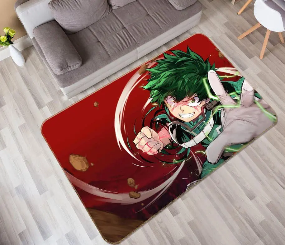 My Hero Academia Anime 51 Area Rug Living Room And Bed Room Rug Rug Regtangle Carpet Floor Decor Home Decor
