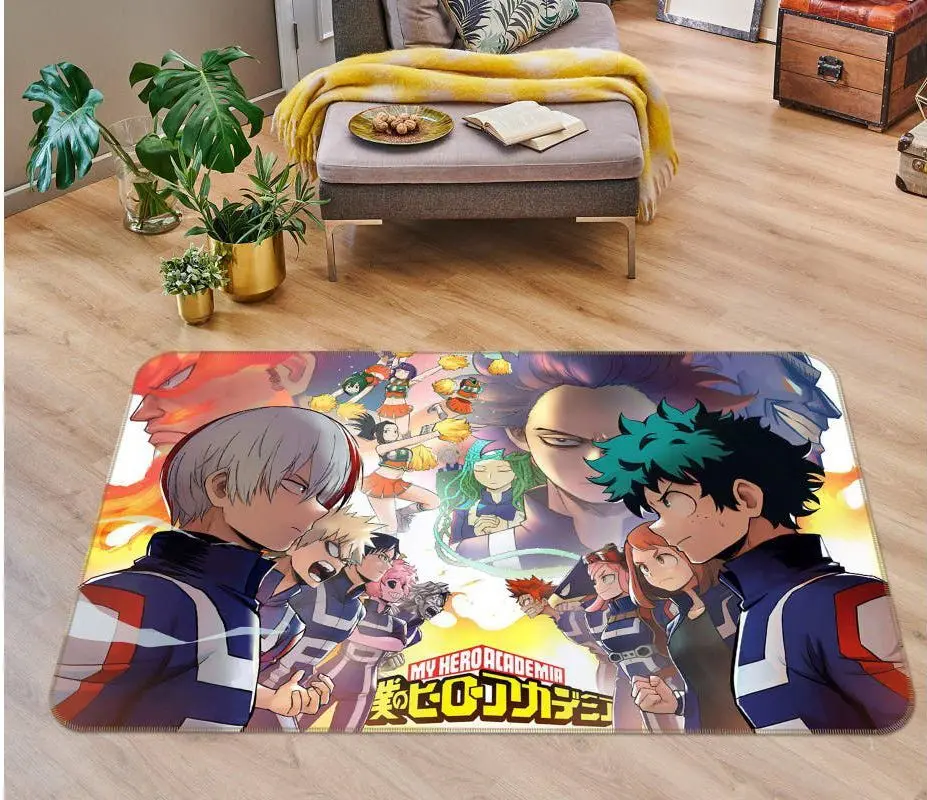 My Hero Academia Anime 8 Area Rug Living Room And Bed Room Rug Rug Regtangle Carpet Floor Decor Home Decor
