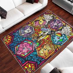 My Little Pony Area Rug Living Room Rug Home Decor Home Decor Bedroom Living Room Decor