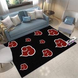 Naruto Akatsuki Area Rugs Anime Living Room Carpet Home Rug Regtangle Carpet Floor Decor Home Decor