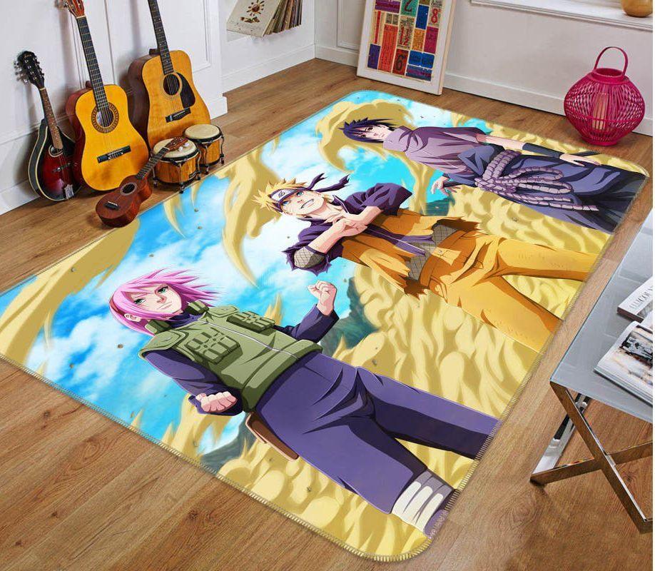 Naruto Anime 19 Area Rug Living Room And Bed Room Rug Rug Regtangle Carpet