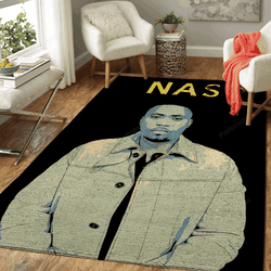 Nas Music Art For Fans Area Rug Living Room Carpet Rug Regtangle Carpet Floor Decor Home Decor