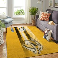 Nashville Predators Nhl Area Rugs Living Room Carpet Regtangle Carpet