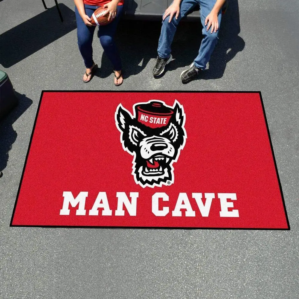 NCAA Nc State Wolfpack Living Room Carpet Rug Regtangle Carpet V11169 2