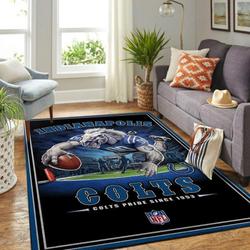 Indianapolis Colts Home Decor Football  Carpet Rug Living Room 19120752