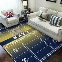 Ncaa Navy Midshipmen Football Stadium Fbs Nice Gift Living Room Rug Carpet
