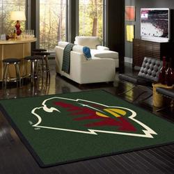 Minnesota Wild NHL Stadium Fbs Nice Gift Area Rug Living Room Rug Home Decor