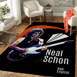 Neal Schon Music Art For Fans Area Rug Living Room Carpet Rug Regtangle Carpet Floor Decor Home Decor