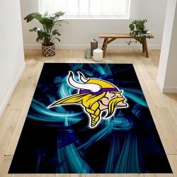 Minnesota Vikings Dhcdhc Ld2809 Rug Living Room Rug Home Decor