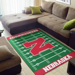 NCAA Nebraska Cornhuskers Carpet Living Room Rug Regtangle Carpet V17246