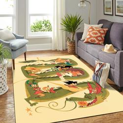 Living Room Rug Home Decor Football Team Logo Carpet Rug Living Room 1910073