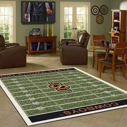 Oklahoma State Cowboys Living Room Rug Football Team Logo Carpet 19122110 1