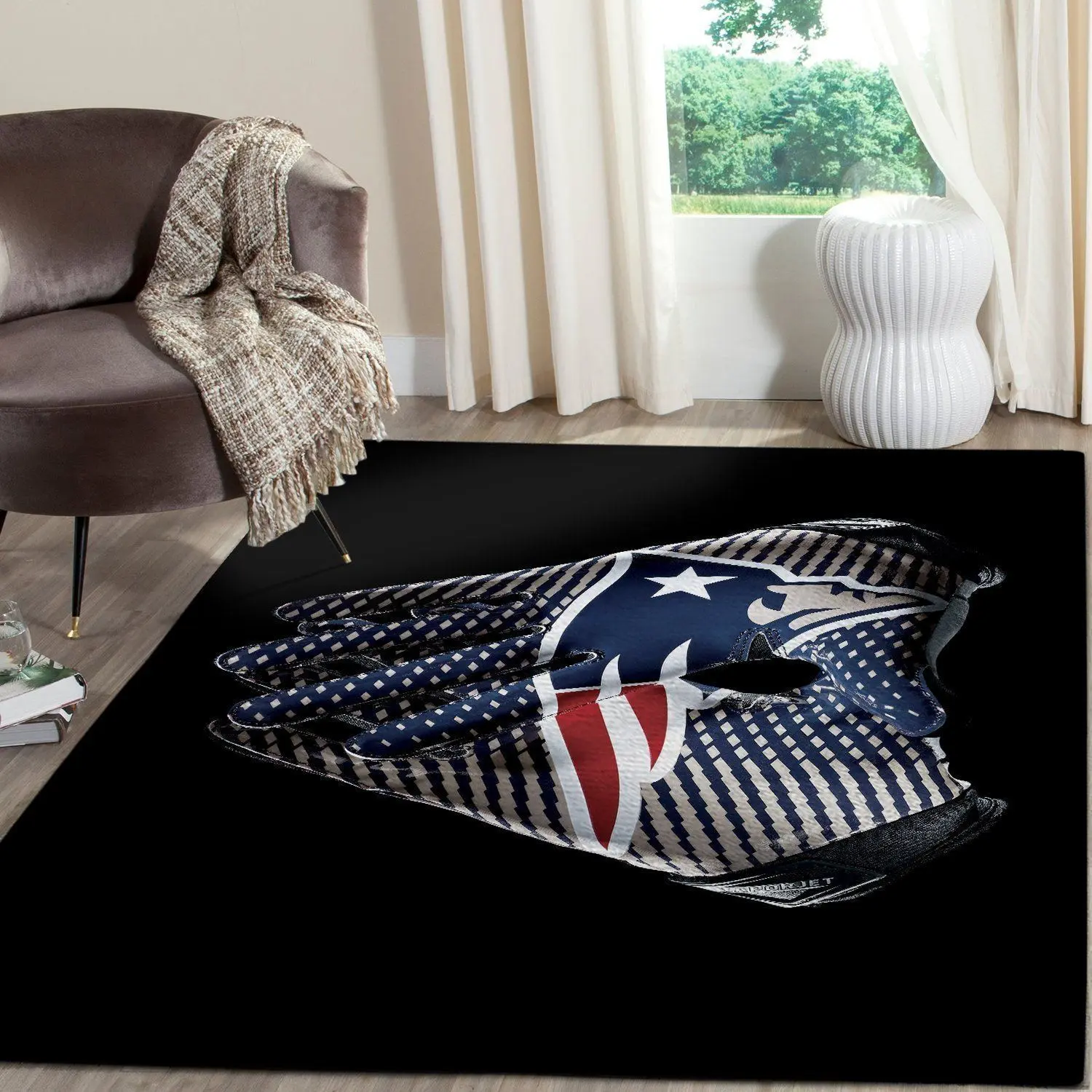 New England Patriots Nfl Football Carpet Living Room Rug Regtangle Carpet V799
