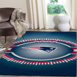New England Patriots Nfl Football Carpet Living Room Rug Regtangle Carpet V801