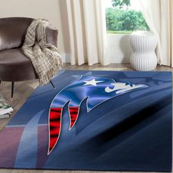 New England Patriots Nfl Football Carpet Living Room Rug Regtangle Carpet V802