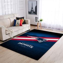 New England Patriots Nfl Football Carpet Living Room Rug Regtangle Carpet V836