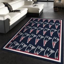 New England Patriots Nfl 32 Living Room And Bed Room Rug Regtangle Carpet