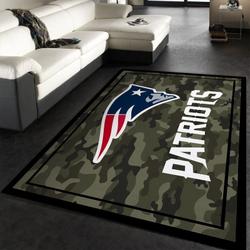 New England Patriots Nfl 35 Living Room And Bed Room Rug Regtangle Carpet