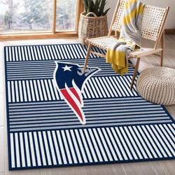 New England Patriots Nfl 7 Living Room And Bed Room Rug Regtangle Carpet