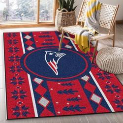New England Patriots Nfl 8 Living Room And Bed Room Rug Regtangle Carpet