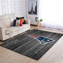 New England Patriots Nfl Rugs Living Room Wooden Home Rug Regtangle Carpet