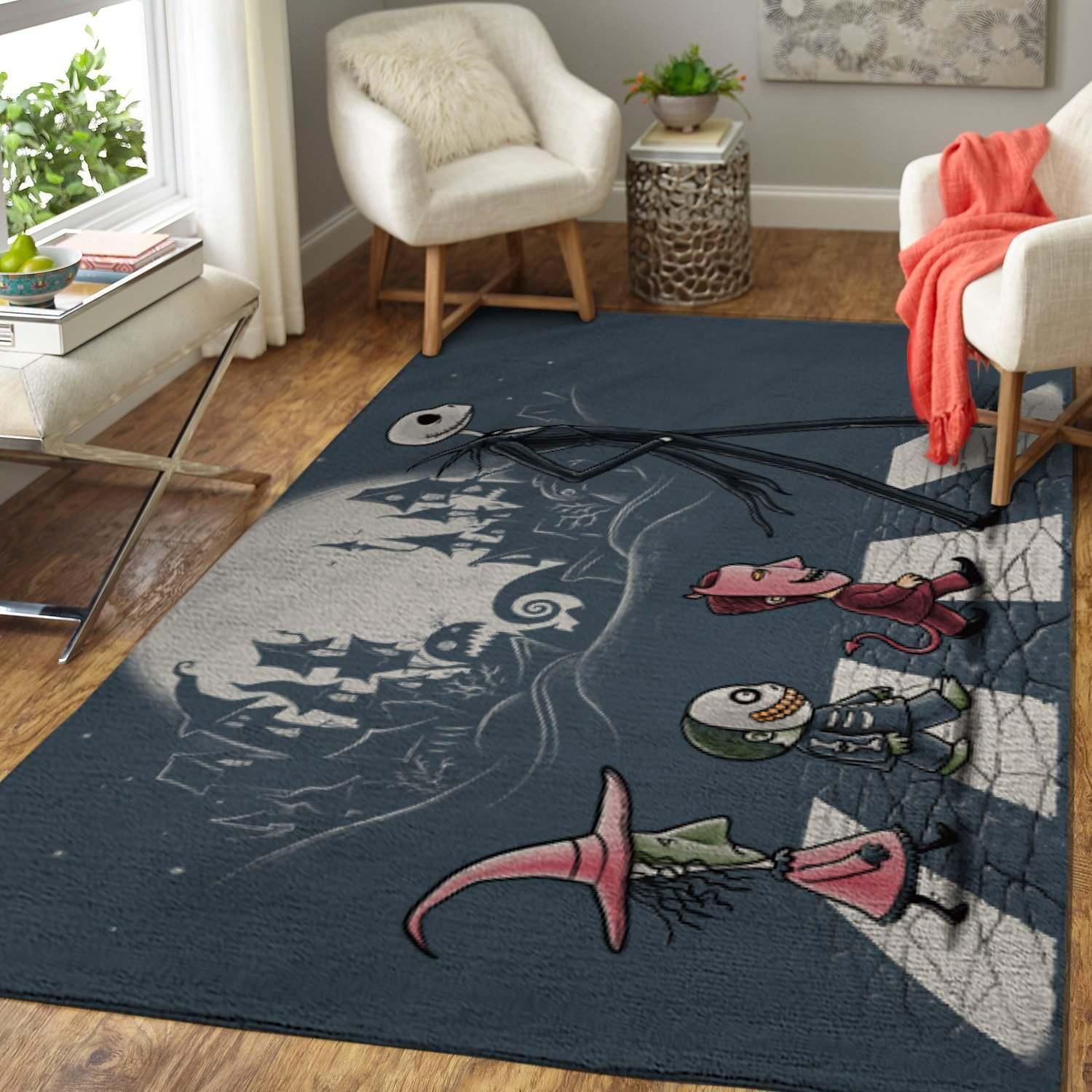 The Nightmare Before Christmas Carpet200303134 Home Decor Area Rug Living Room