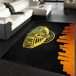 New Orleans Pelicans Nba 1 Area Rug Living Room Bedroom Rug Regtangle Carpet