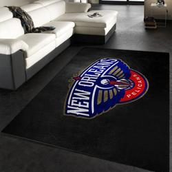 New Orleans Pelicans Nba 4 Area Rug Living Room Bedroom Rug Regtangle Carpet