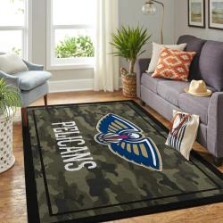 New Orleans Pelicans Nba Rugs Camo Style Living Room Carpet Regtangle Carpet