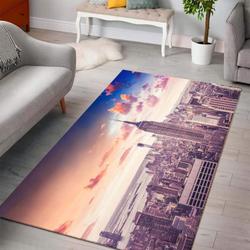 New York City Area Rug Living Room Rug Home Decor Skyscrapers Ofd 2003144