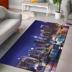 New York City Area Rug Skyscrapers Ofd 03147 Area Rug Living Room Carpet Rug Regtangle Carpet Floor Decor Home Decor