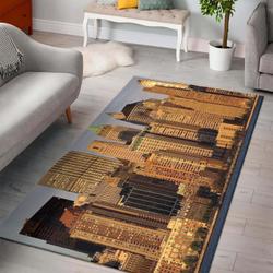 New York City Area Rug Skyscrapers Ofd 2003146 Area Rug Living Room Carpet Rug Regtangle Carpet Floor Decor Home Decor