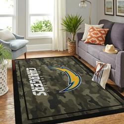 NFL Los Angeles Chargers Football Team Logo Carpet Rug Living Room 200305145