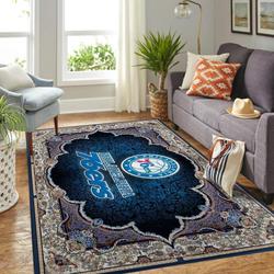 NBA Philadelphia 76ers Football Team Logo Carpet Rug Living Room 20030560