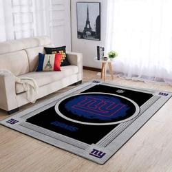 New York Giants Area Rug Living Room Rug Home Decor Nfl Ofd 20030355
