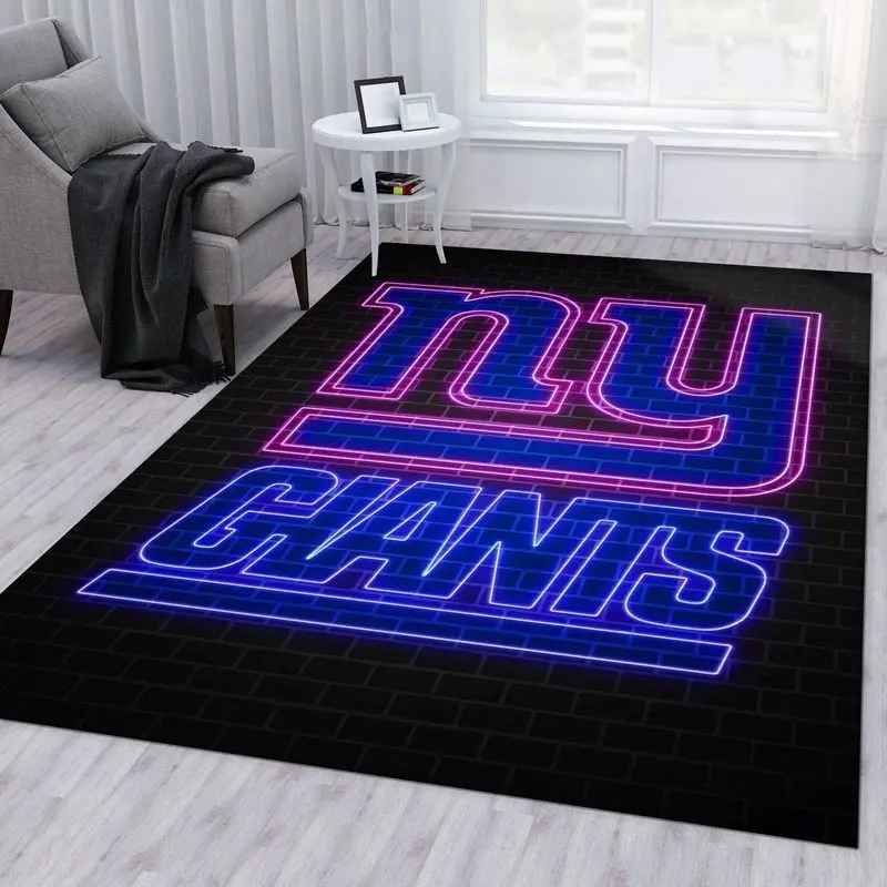 New York Giants Nfl 10 Living Room And Bed Room Rug Rug Regtangle Carpet