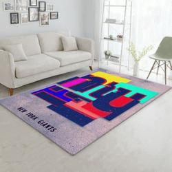New York Giants Nfl 12 Living Room And Bed Room Rug Rug Regtangle Carpet